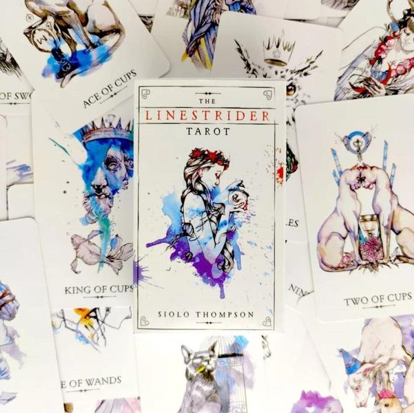 Imagem de The Linestrider Tarot Deck Tarô Linestrider Baralho de Cartas de Oráculo