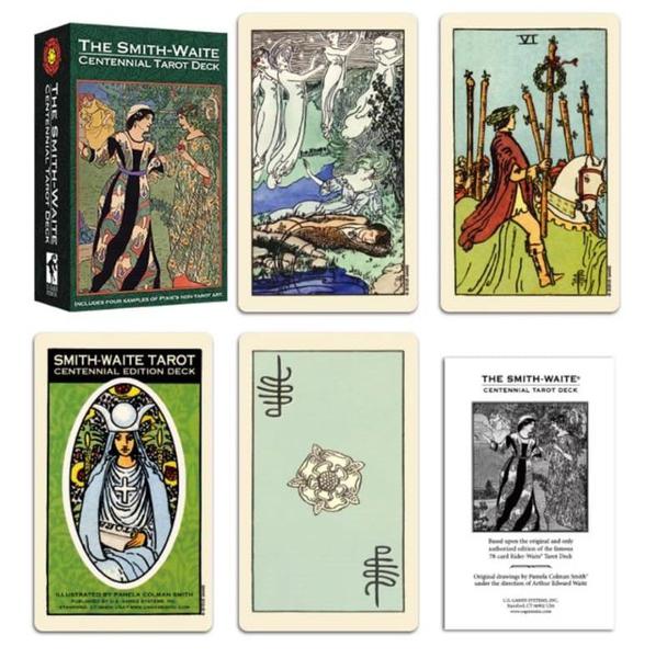 Imagem de The Smith-Waite Centennial Tarot Deck Tarô Centenário De Rider Waite Baralho de Cartas de Oráculo