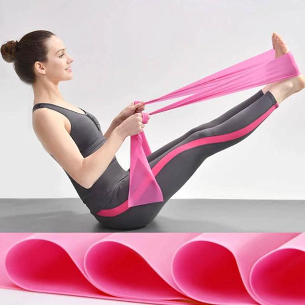 Thera Band Faixa Elástica Fisioterapia 1,5 metros Exercícios - OCCY Imagem de Thera Band Faixa Elástica Fisioterapia 1,5 metros Exercícios