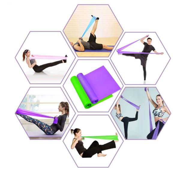 Thera Band Faixa Elástica Fisioterapia 1,5 metros Exercícios - OCCY Imagem de Thera Band Faixa Elástica Fisioterapia 1,5 metros Exercícios