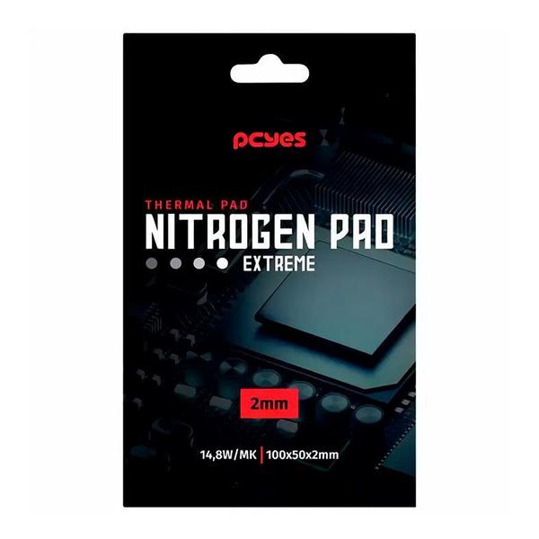 Imagem de Thermal pad pcyes nitrogen extreme 100 x 50 x 2,0mm 14,8w/mk