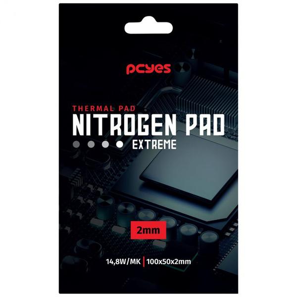 Imagem de Thermal pad pcyes nitrogen pad extreme 100 x 50 x 2,0mm - 14,8w/mk - pcynpe20148