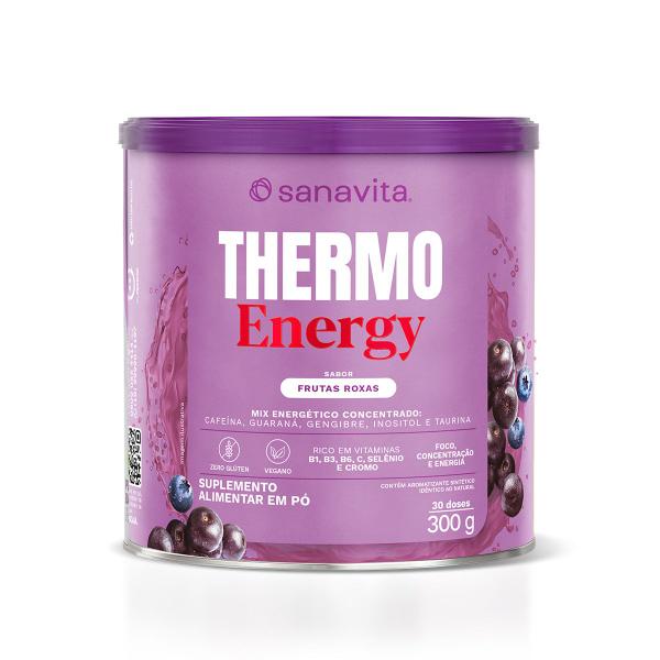 Imagem de Thermo Energy Sanavita - Frutas Roxas - Pré Treino 300g