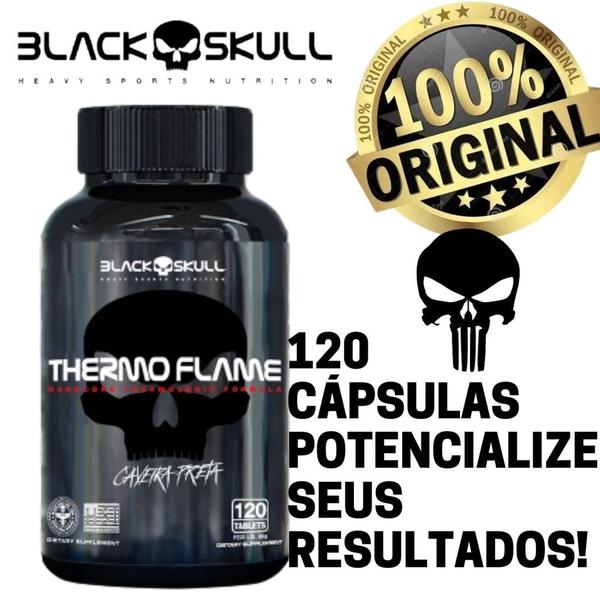 Imagem de Thermo Flame (120 caps) - Black Skull