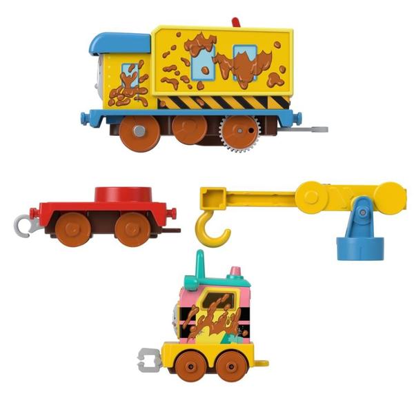 Imagem de Thomas e Friends Muddy Carly e Sandy Motorizado - Mattel