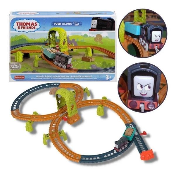 Imagem de Thomas e seus amigos - diesel aventura no super loop - pista