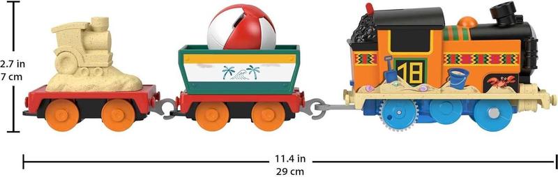 Imagem de Thomas e seus amigos - nia na praia -  trenzinho elétrico motorizado