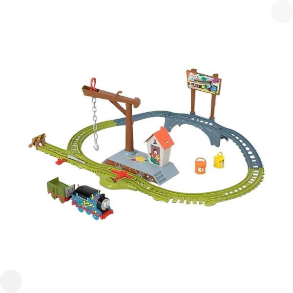 Thomas e seus amigos pista Entrega de Tinta HTN34 - Mattel - Fisher Price Imagem de Thomas e seus amigos pista Entrega de Tinta HTN34 - Mattel