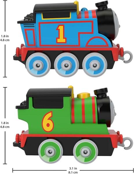 Thomas e seus amigos - thomas e percy - pack duplo - FISHER-PRICE Imagem de Thomas e seus amigos - thomas e percy - pack duplo