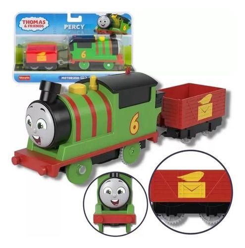 Thomas E Seus Amigos - Trenzinho Motorizado Percy - Mattel Imagem de Thomas E Seus Amigos - Trenzinho Motorizado Percy - Mattel