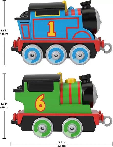 Imagem de Thomas & Friends Amigos Trenzinho Thomas e Percy - Mattel