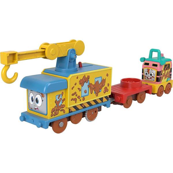 Imagem de Thomas & Friends - Mini Locomotiva - Muddy Fix'Em Up Friends - Melhores Momentos  - HHN43