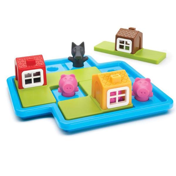 Imagem de Three Little Piggies Deluxe - Os 3 Porquinhos - SG023 - Smart Games