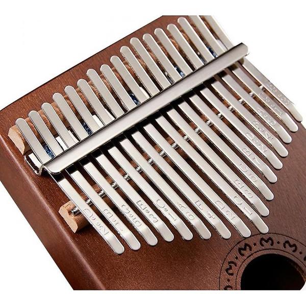 Imagem de Thumb Piano Wokex, Kalimba de madeira portátil de 17 teclas para crianças/adultos