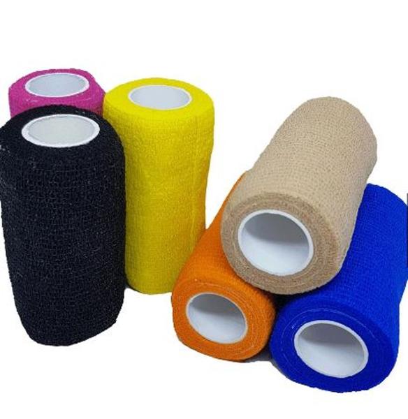 Thumb Tape -Fita elástica auto aderente - Bandagem Animal - Pet 10cm X 4,5m - central vet Imagem de Thumb Tape -Fita elástica auto aderente - Bandagem Animal - Pet 10cm X 4,5m