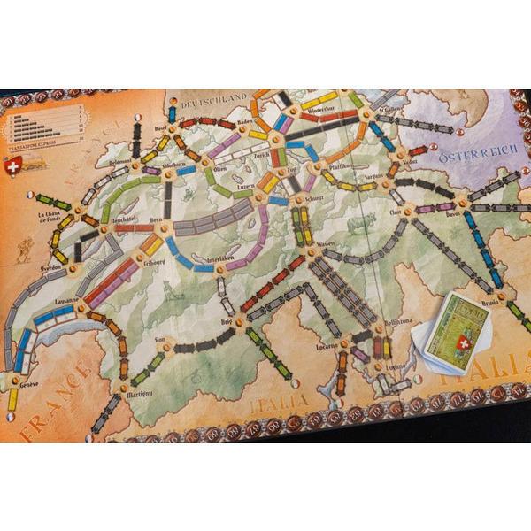 Imagem de Ticket to Ride Índia e Suíça - Expansão - Galápagos