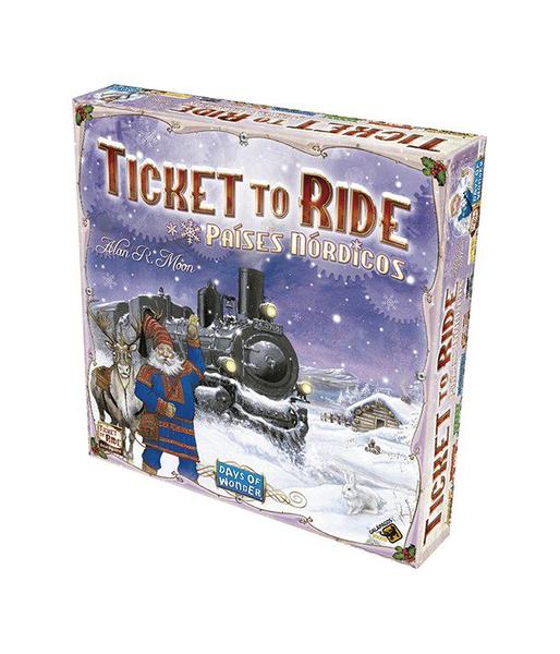 Imagem de Ticket to Ride: Países Nórdicos Galápagos Jogo de Tabuleiro 