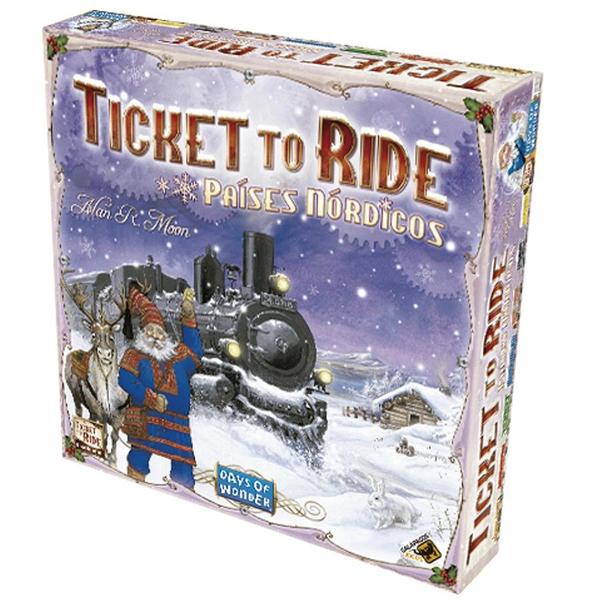 Imagem de Ticket to Ride Países Nórdicos  - Jogo de Tabuleiro