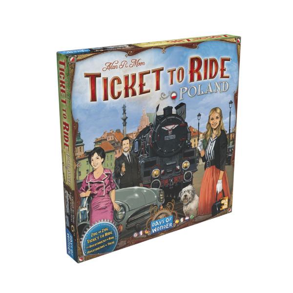 Ticket to Ride: Polônia (Expansão) JogoTabuleiro -Galápagos - Galápagos Jogos Imagem de Ticket to Ride: Polônia (Expansão) JogoTabuleiro -Galápagos