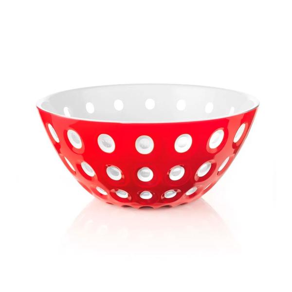 Imagem de Tigela Bowl 25 Cm Em Acrilico Vermelho/Branco - Le Murrine - Guzzini