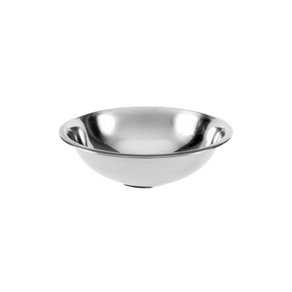 Imagem de Tigela Bowl 26 x 8,5cm Inox Base Silicone Multiuso Preparacao Cozinha Profissional 