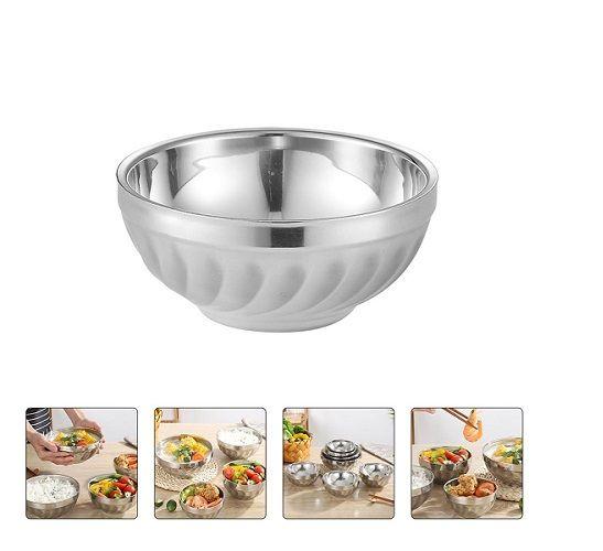 Imagem de Tigela Bowl Aço Inox 18x8 cm Multiuso Profissional Frigopro