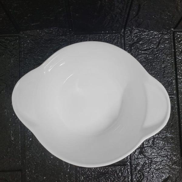 Imagem de Tigela Bowl Ceramica Cumbuca Branca 370ml 1un