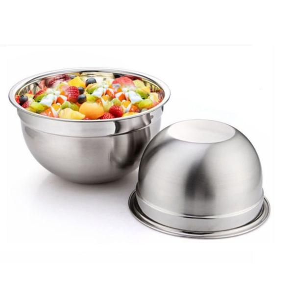 Imagem de Tigela Bowl German Bacia Funda Multiuso Inox 3,9 Litros 26cm