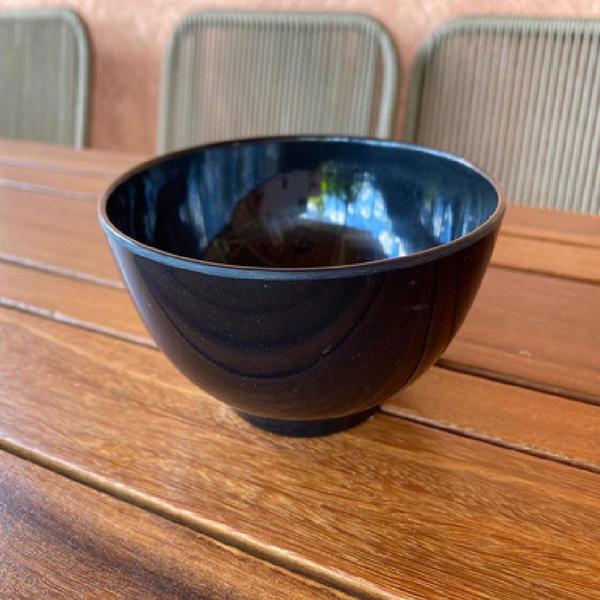 Imagem de Tigela Bowl Japones Melamina 500ml Oriental Preto Restaurante