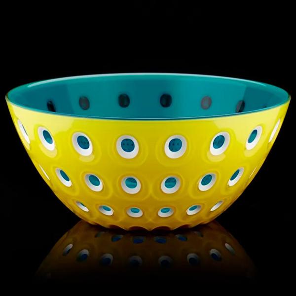 Imagem de TIGELA BOWL Ø25CM -AMARELO-ÁGUA MARINHA -  LE MURRINE -Guzzini