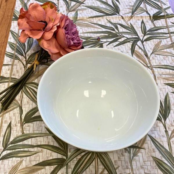 Imagem de TIGELA BOWL PORCELANA REDONDO LISO BRANCO (Ø20x10cm)