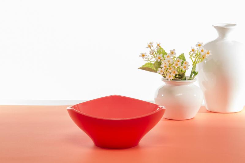 Imagem de Tigela Bowl Sopeira Cumbuca Flowers Vem 1,5 Litros Linha Tropical Premium Branco