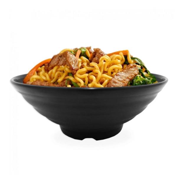 Imagem de Tigela Bowl Travessa Redonda Sopa Yakisoba 1 L em Melamina  Bestfer 