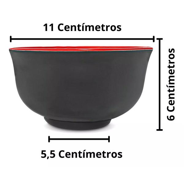 Imagem de Tigela Cumbuca Bowl em Melamina 400ml Oriental Japones