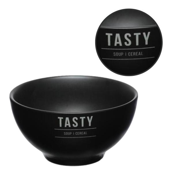 Imagem de Tigela de Porcelana Cumbuca Bowl Manhattan Preto 440ml