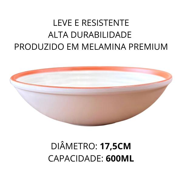 Imagem de Tigela em Melamina Bowl Luxo Tomy 600ml Pote