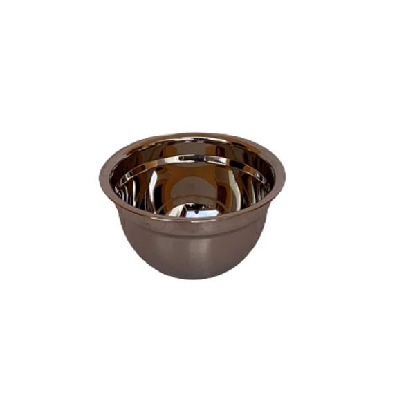 Imagem de Tigela Funda Mixing Bowl Inox 14cm Cumbuca Saladeira