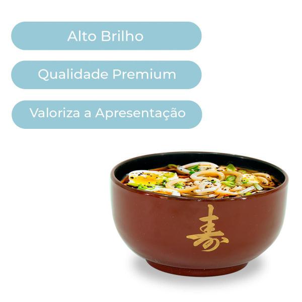 Imagem de Tigela Japonesa Udonbati Médio Bowl Vermelho 14,5X7,5Cm