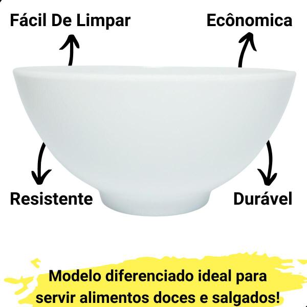 Imagem de Tigela Melamina Para Caldo Sobremesa Sopa Combuca Açai 6 Unidades