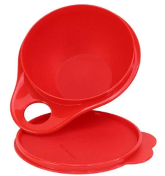 Imagem de Tigela Mini Criativa 600ml Vermelha Tupperware