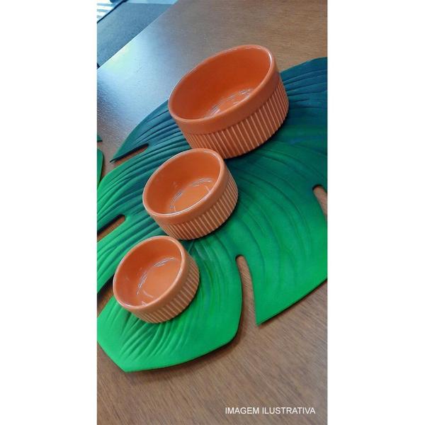 Imagem de Tigela Ramekin 850 ml de Porcelana 14 cm Laranja Germer