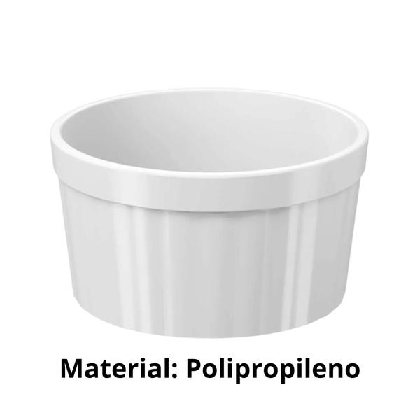 Imagem de Tigela Ramekin Uno 220ml Branco Brinox - 10163/0007