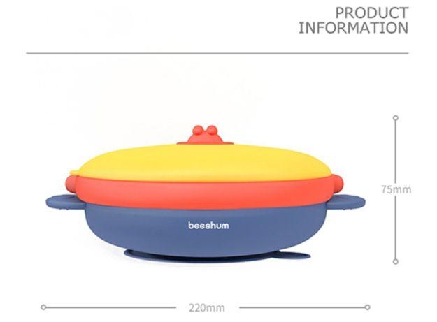 Imagem de Tigela Térmica de Alimentação Wokex em Aço Inoxidável - Kit com 3 Peças