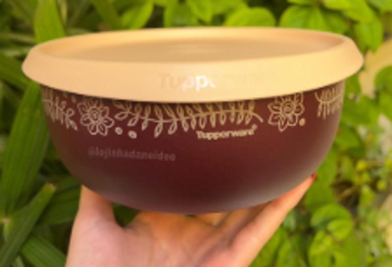 Imagem de Tigela Toque Mágico 1,3 litros Rustic Marsala Tupperware