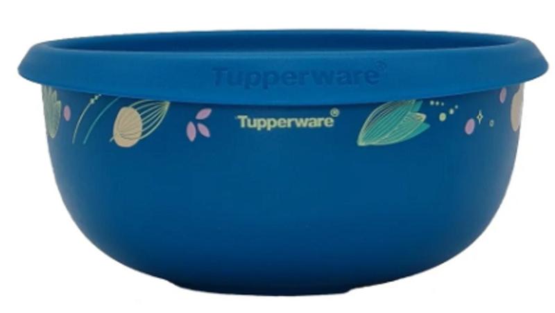 Imagem de Tigela Toque Mágico 550ml Flores Azul Tupperware