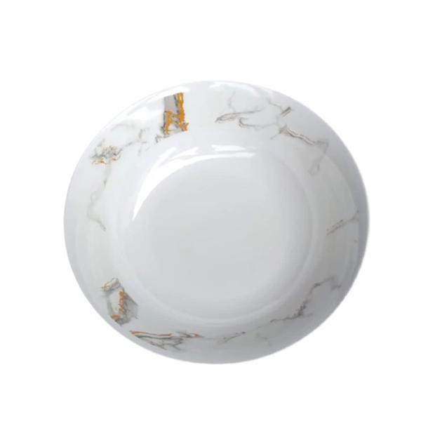 Tigela Vasilha 30cm Melamina/Plastico Decoracao Marmorizado Fuxing Imagem de Tigela Vasilha 30cm Melamina/Plastico Decoracao Marmorizado Fuxing