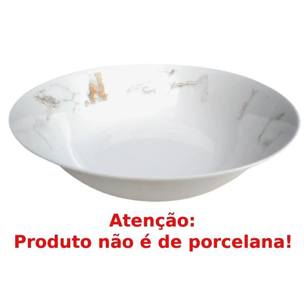 Tigela Vasilha 30cm Melamina/Plastico Decoracao Marmorizado Fuxing Imagem de Tigela Vasilha 30cm Melamina/Plastico Decoracao Marmorizado Fuxing