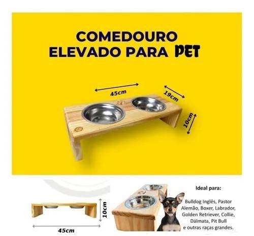 Imagem de tigelas de comida de cachorro alimentador de água de aço inoxidável 