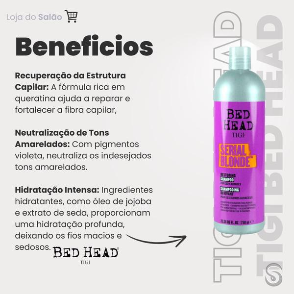 Imagem de TIGI Bed Head Serial Blonde Shampoo 750ml