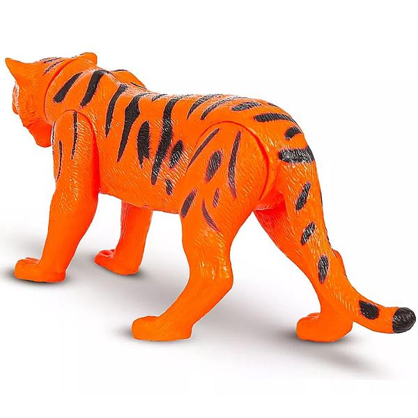 Imagem de Tigre Brinquedo Animal Realista Articulado Vinil 28cm Silmar